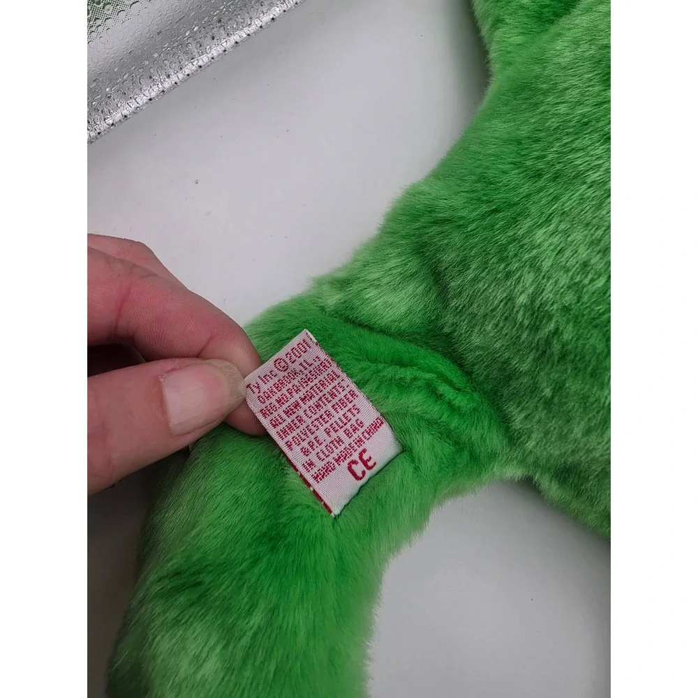 Ty Beanie Buddies Legs the Frog Green Plush Stuffed Animal 2001 17 inch